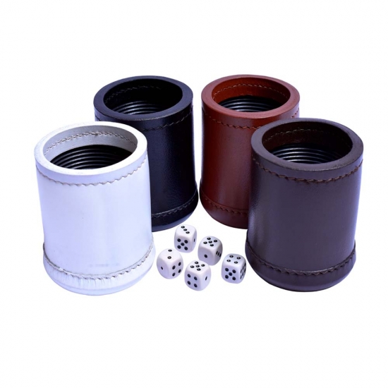 Leather Dice Cup